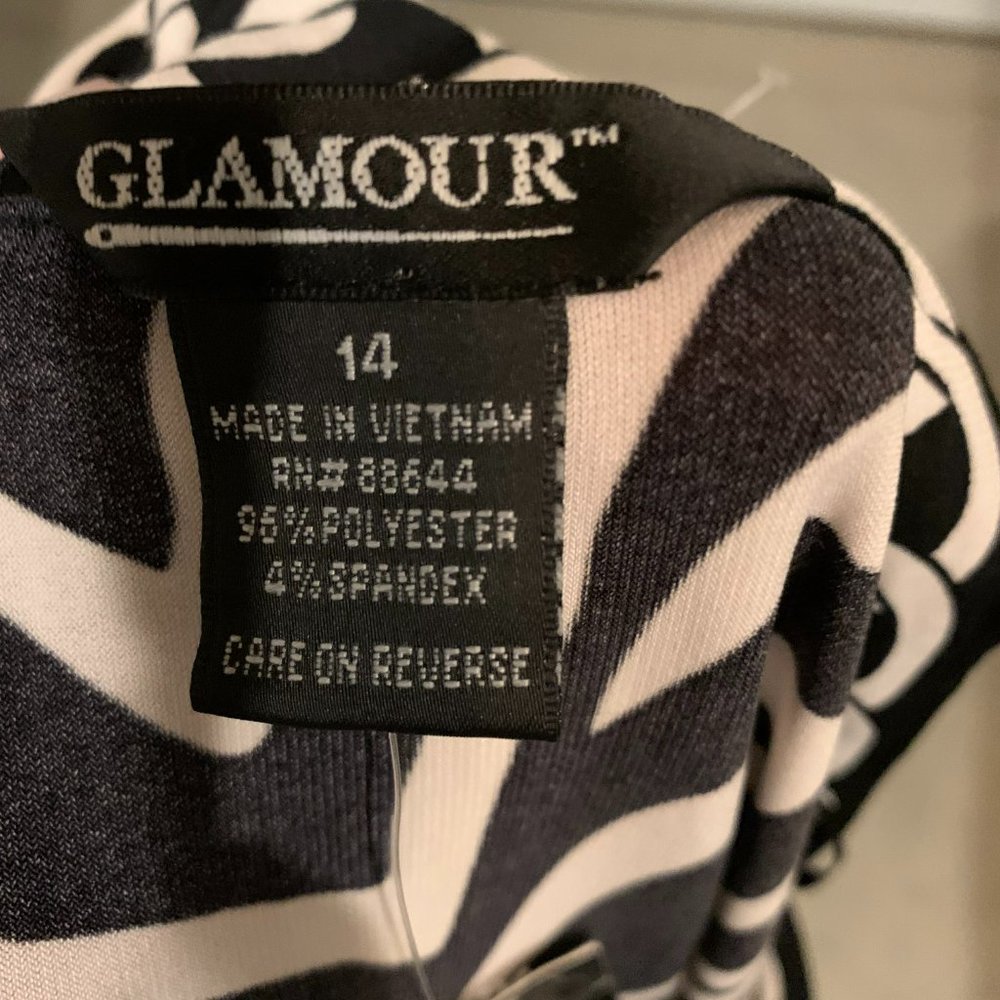 GLAMOUR CASUAL PRINT DRESS - Picture 5 of 6